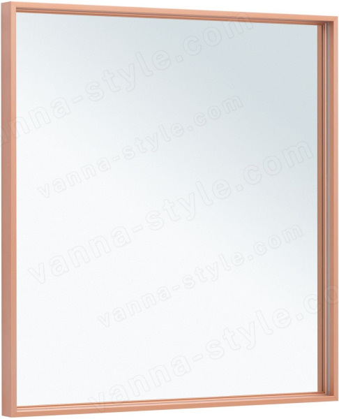 Зеркало с подсветкой Allen Brau Liberty 80 1.330014.60 80x85, медь брашированная 80x85, медь брашированная