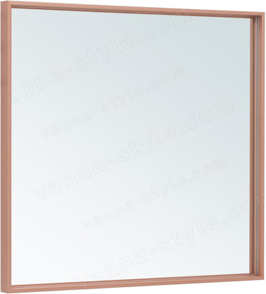 Зеркало с подсветкой Allen Brau Liberty 90 1.330015.60 90x85, медь брашированная 90x85, медь брашированная