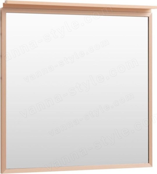 Зеркало с подсветкой Allen Brau Priority 80 1.31015.60 80x75, медь брашированная 80x75, медь брашированная