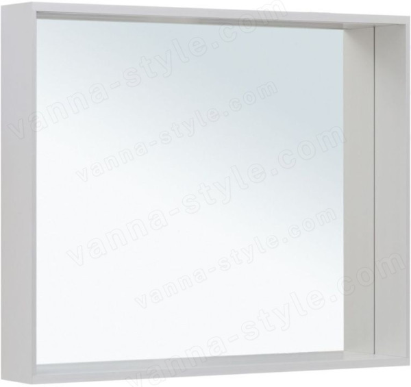 Зеркало с подсветкой Allen Brau Reality 90 1.32019.02 90x75, серебро брашированное 90x75, серебро брашированное