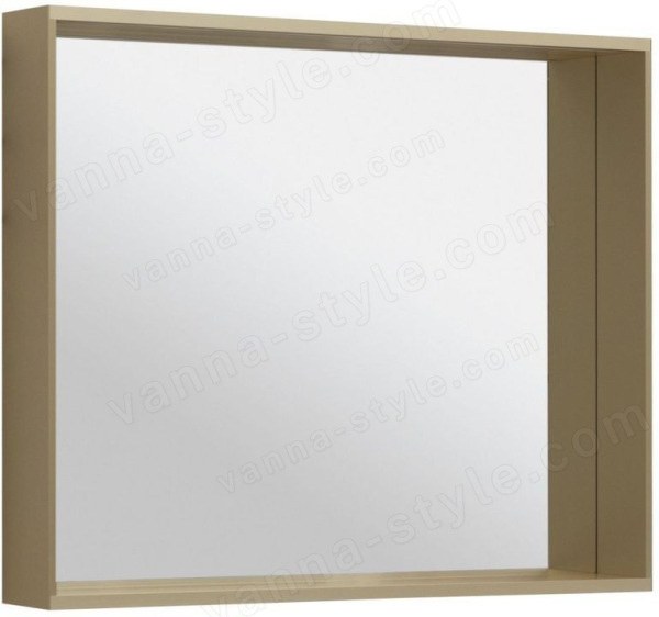 Зеркало с подсветкой Allen Brau Reality 90 1.32019.03 90x75, латунь брашированная 90x75, латунь брашированная