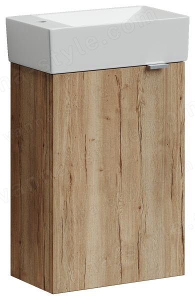 Тумба под раковину Sancos Mini MN35EGL 35.5x20.5 дуб галифакс натуральный 35.5x20.5 дуб галифакс натуральный