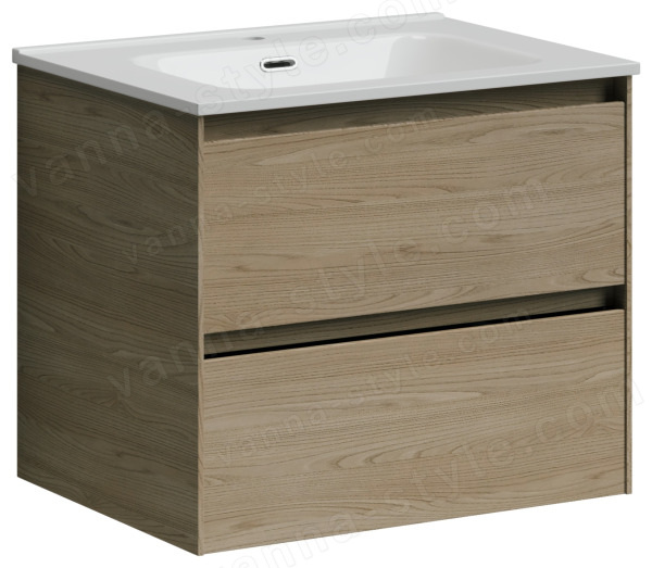 Тумба под раковину Sancos Cento CN60KE 60x45 подвесная, doha soft 60x45 подвесная, doha soft