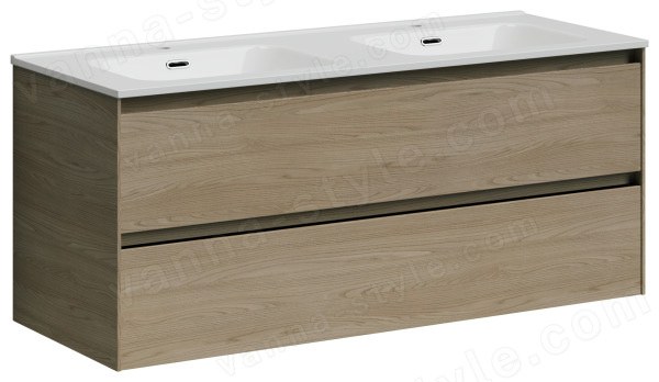 Тумба под раковину Sancos Cento CN120-2KE 120x45 подвесная, bianco 120x45 подвесная, bianco
