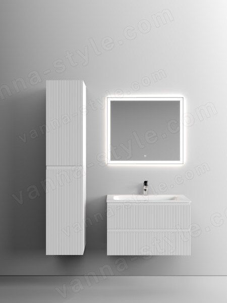 Тумба под раковину Sancos SNOB T SNT80W 80x44.5 белый матовый 80x44.5 белый матовый