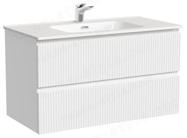 Тумба под раковину Sancos SNOB T SNT90W 90x44.5 белый матовый 90x44.5 белый матовый