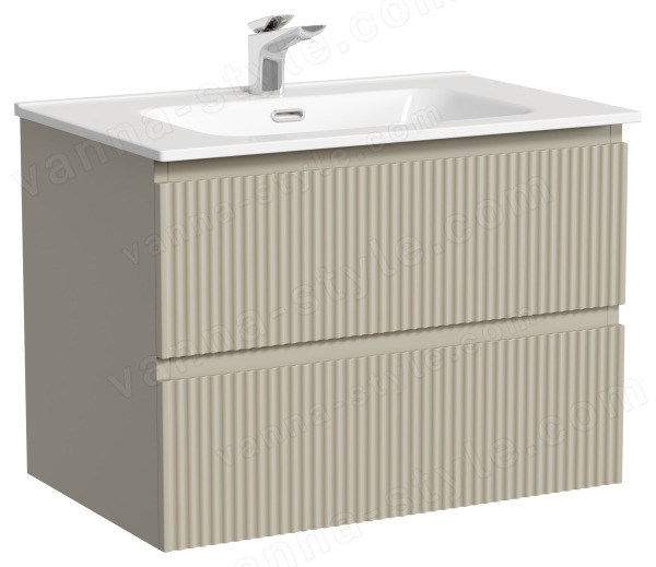 Тумба под раковину Sancos SNOB R SNR70CE 70x44.5 бежевый матовый 70x44.5 бежевый матовый