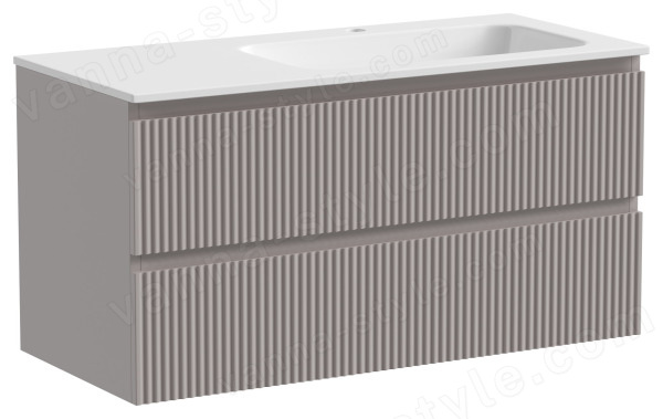Тумба под раковину Sancos SNOB R SNR100RSM 99.5x44.5 пыльная роза 99.5x44.5 пыльная роза