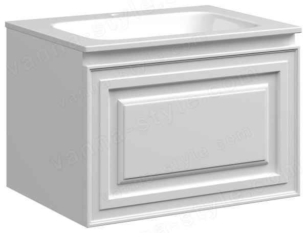 Тумба под раковину Sancos Very VR60W 60x44.5 белый матовый 60x44.5 белый матовый