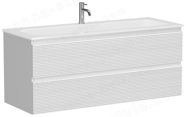 Тумба под раковину Sancos FOLK FL120W 119.5x44.5 белый матовый 119.5x44.5 белый матовый