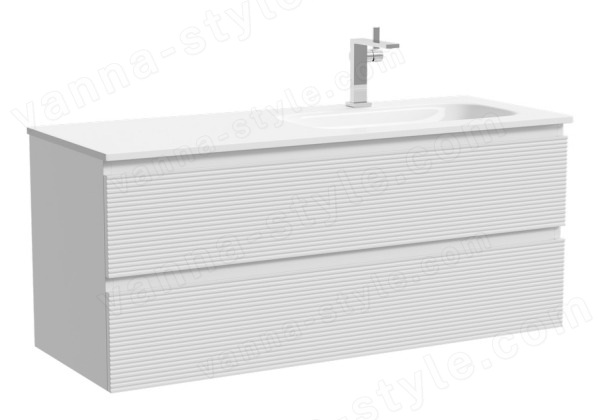 Тумба под раковину Sancos FOLK FL120RW 119.5x44.5 белый матовый 119.5x44.5 белый матовый