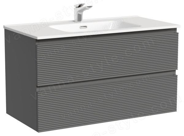 Тумба под раковину Sancos FOLK FL90GS 90x44.5 темный серый 90x44.5 темный серый