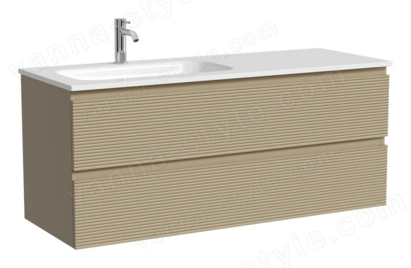 Тумба под раковину Sancos FOLK FL120LCP 119.5x44.5 капучино матовый 119.5x44.5 капучино матовый