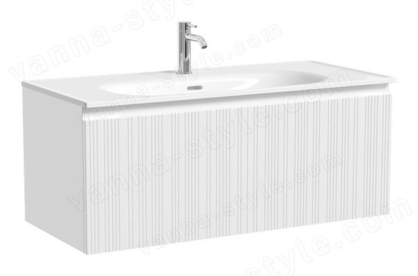 Тумба под раковину Sancos CODE CD100W 100x45.3 белый матовый 100x45.3 белый матовый
