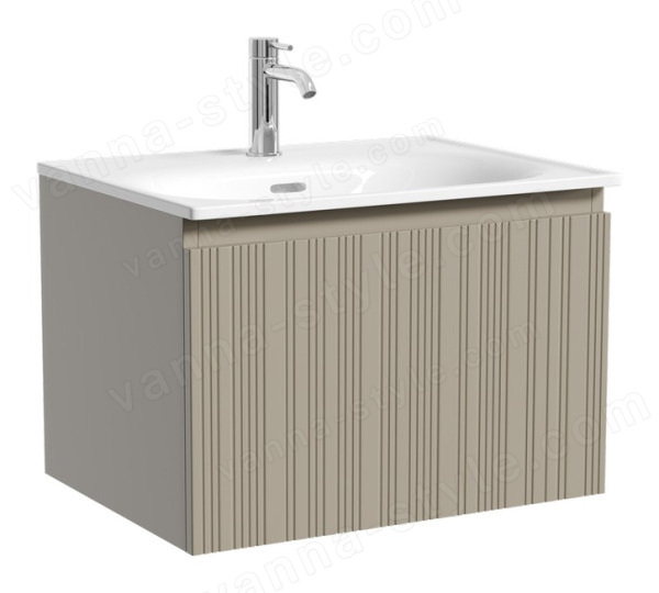 Тумба под раковину Sancos CODE CD60GP 60x45.3 серая платина 60x45.3 серая платина