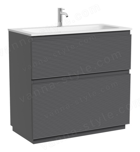 Тумба под раковину Sancos FOLK Floor FL90FGS 90x44.5 темный серый 90x44.5 темный серый