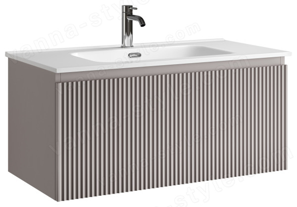 Тумба под раковину Sancos SNOB R 1.0 SNR1.090SM 90x44.5 пыльная роза 90x44.5 пыльная роза
