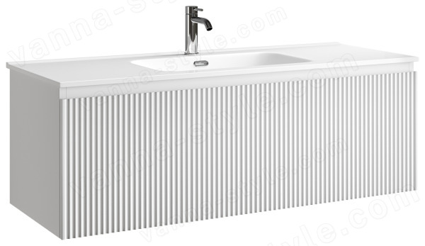 Тумба под раковину Sancos SNOB R 1.0 SNR1.0120W 119.5x44.5 белый матовый 119.5x44.5 белый матовый