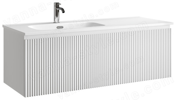 Тумба под раковину Sancos SNOB R 1.0 SNR1.0120LW 119.5x44.5 белый матовый 119.5x44.5 белый матовый