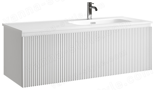Тумба под раковину Sancos SNOB R 1.0 SNR1.0120RW 119.5x44.5 белый матовый 119.5x44.5 белый матовый