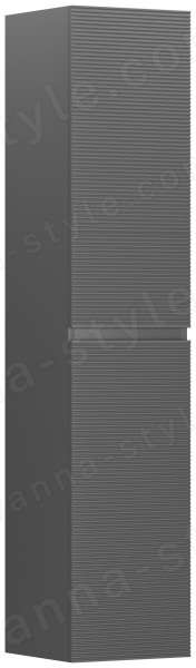 Шкаф-пенал Sancos FOLK PFL35GS 35x165, темный серый (grey soft) 35x165, темный серый (grey soft)