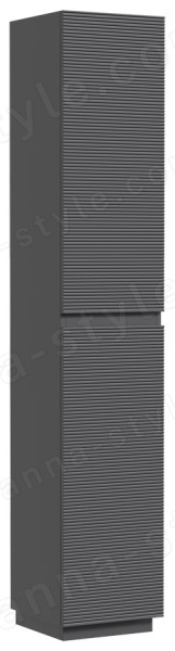 Шкаф-пенал Sancos FOLK Floor PFL35FGS 35x188, темный серый (grey soft) 35x188, темный серый (grey soft)