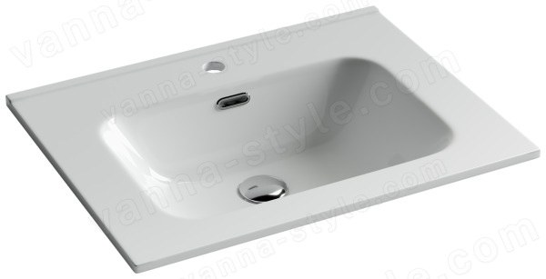 Раковина Ceramicanova Element CN7001 61x46.5, белая глянцевая 61x46.5, белая глянцевая