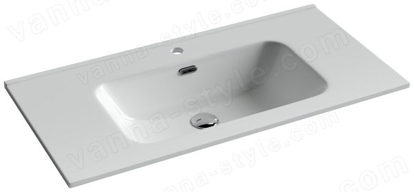 Раковина Ceramicanova Element CN7002 91x46.5, белая глянцевая 91x46.5, белая глянцевая