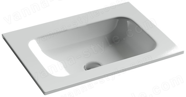 Раковина Ceramicanova Grace CN7011wx 61x45.7, белая глянцевая 61x45.7, белая глянцевая