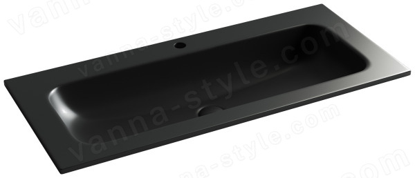 Раковина Ceramicanova Grace CN7013MB 101x45.7, черная матовая 101x45.7, черная матовая