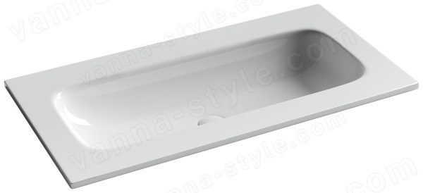 Раковина Ceramicanova Grace CN7019wx 91x13.7, белая глянцевая 91x13.7, белая глянцевая
