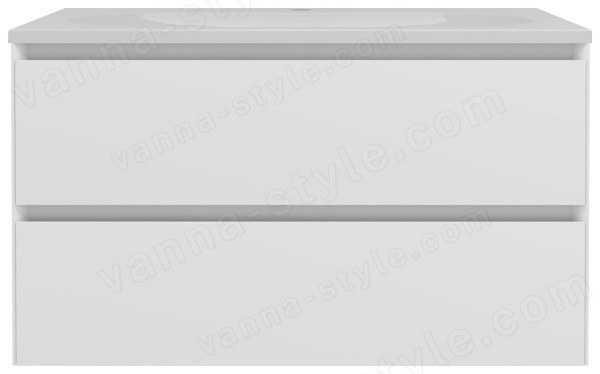 Тумба под раковину Vincea Люка Софт-Тач VMC-2L800MW 80x48 подвесная, белый матовый soft-touch 80x48 подвесная, белый матовый soft-touch