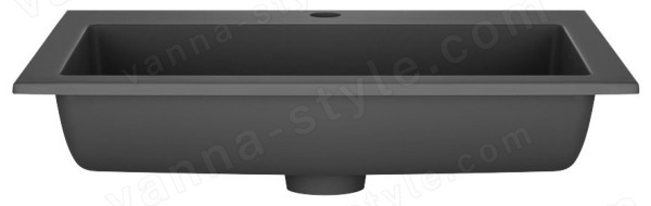 Раковина Vincea VCB-13600B 60x48, черная матовая 60x48, черная матовая