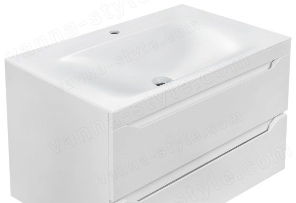 Раковина Vincea VCB-1F800W 80x50, белая 80x50, белая