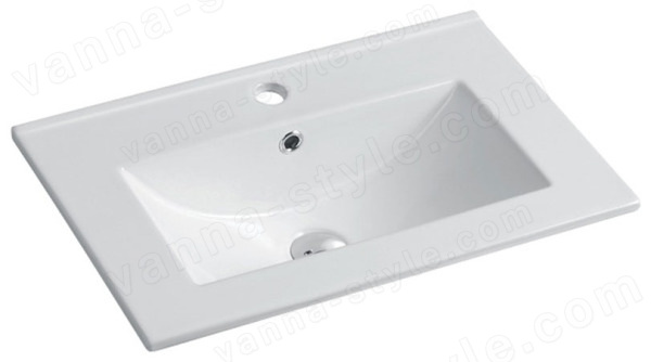 Раковина Vincea VBS-13960S1 61x40, белая 61x40, белая