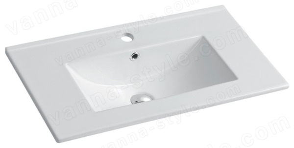 Раковина Vincea VBS-13970S1 71x40, белая 71x40, белая