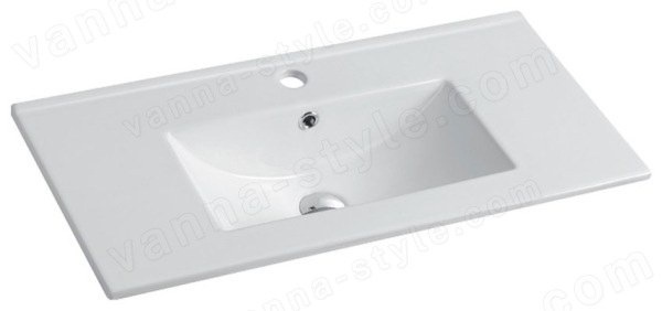 Раковина Vincea VBS-13980S1 82x40, белая 82x40, белая