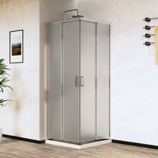 Душевой уголок Vincea City VSS-5CT900MT 90x90, профиль хром 90x90, профиль хром