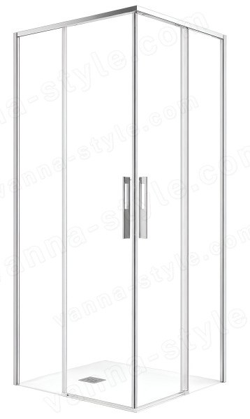 Душевой уголок Vincea Ultima VSS-7UL8080CL 80x80, профиль хром 80x80, профиль хром
