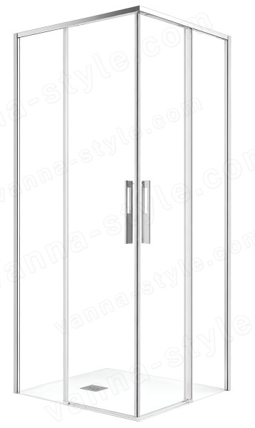 Душевой уголок Vincea Ultima VSS-7UL9090CL 90x90, профиль хром 90x90, профиль хром