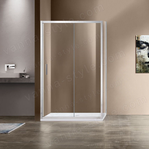 Душевой уголок Vincea Garda VSR-1G9015CL 150x90, профиль хром 150x90, профиль хром