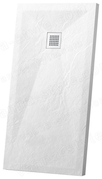 Душевой поддон Vincea VST-4SR9013W 130x90 из искусственного камня, белый 130x90 из искусственного камня, белый