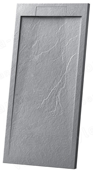 Душевой поддон Vincea VST-4SRL1012G 120x100 из искусственного камня, серый 120x100 из искусственного камня, серый