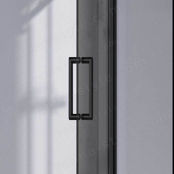 Душевой уголок Vincea Como-N VSR-4CN1012CGB 120x100, профиль черный 120x100, профиль черный