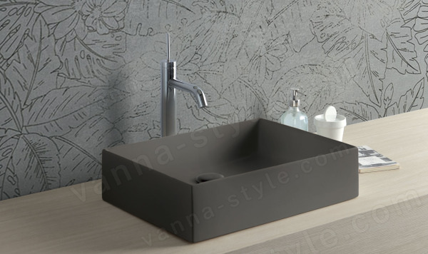 Раковина Disegno Ceramica Slim SS05038055 50x38, в цвете beaver 50x38, в цвете beaver