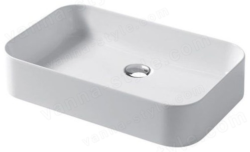 Раковина Disegno Ceramica Slim SL06038001 60x38, белая глянцевая 60x38, белая глянцевая