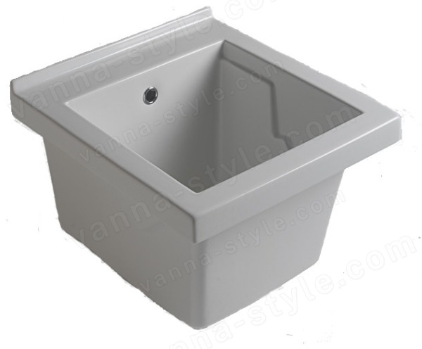 Раковина White Ceramic Arno GAR.01.001 45x51, белая глянцевая 45x51, белая глянцевая