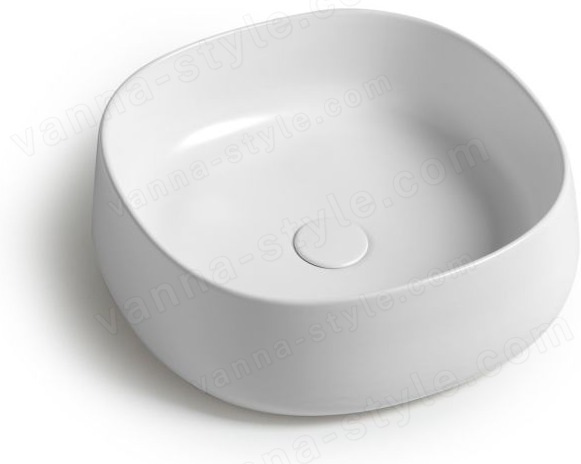 Раковина White Ceramic Jumper W072701 42x42, белая глянцевая 42x42, белая глянцевая