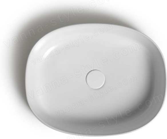 Раковина White Ceramic Jumper W0717OC 50x40, оранжевая матовая 50x40, оранжевая матовая