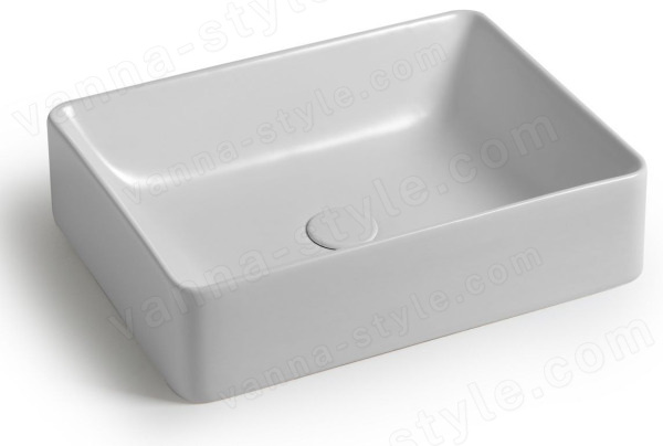Раковина White Ceramic Slim W010701 50x38, белая глянцевая 50x38, белая глянцевая